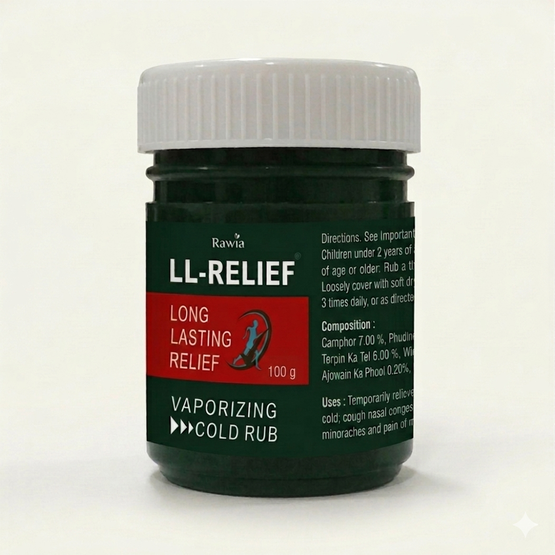 LL-RELIEF long lasting relief product available in Libya through BAYADERCARE