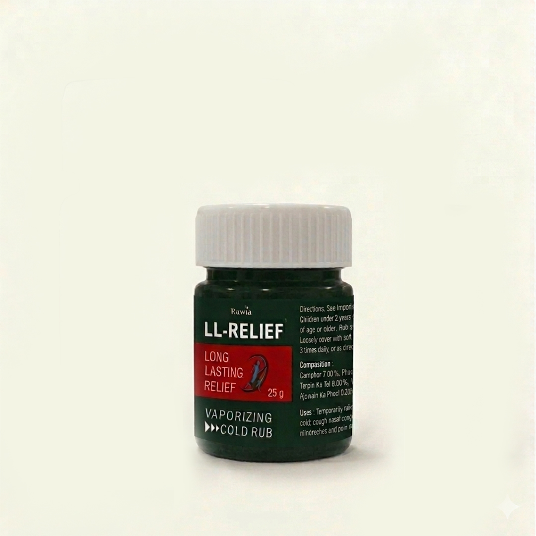 LL-RELIEF long lasting relief product available in Libya through BAYADERCARE
