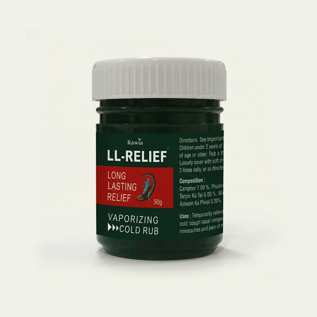 LL-RELIEF long lasting relief product available in Libya through BAYADERCARE