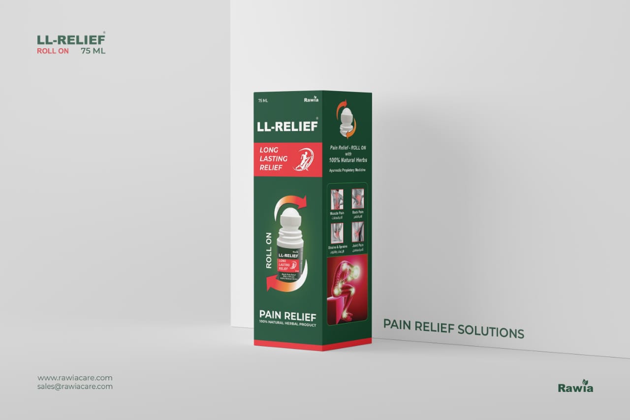 LL-RELIEF long lasting relief product available in Libya through BAYADERCARE