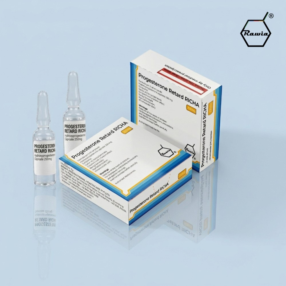 Progesterone injection 250 mg Libya by BAYADERCARE for pregnancy support, miscarriage prevention, and hormonal therapy in gynecology clinics